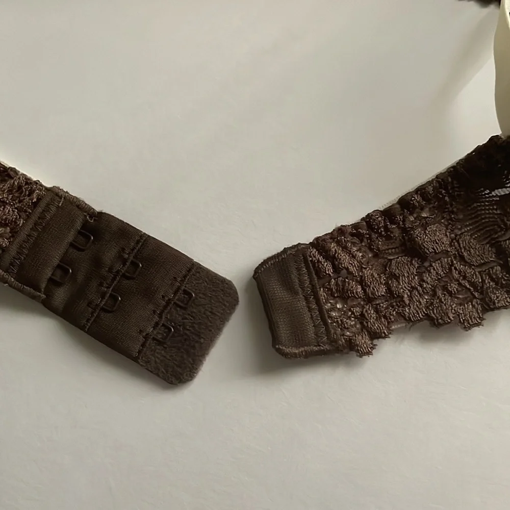 Maiden form One Tab Fit, size 36A, leopard print w/ brown lace, new - Picture 6 of 7